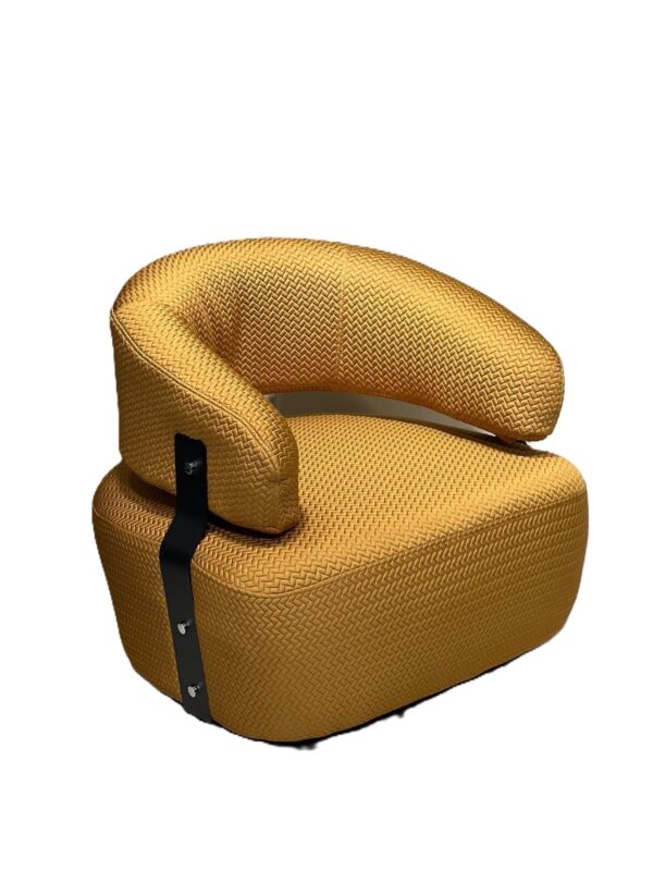Golden Rotating Accent chair