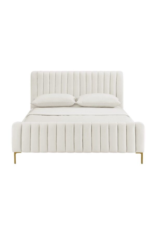 Queen size bed with storage