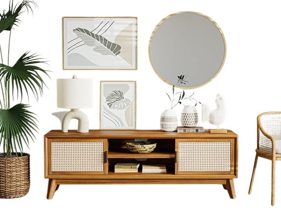Ultra luxury design TV Unit, wooden